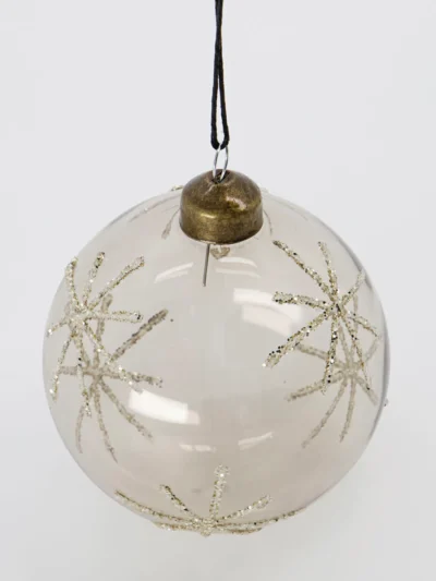 Clear Star Bauble