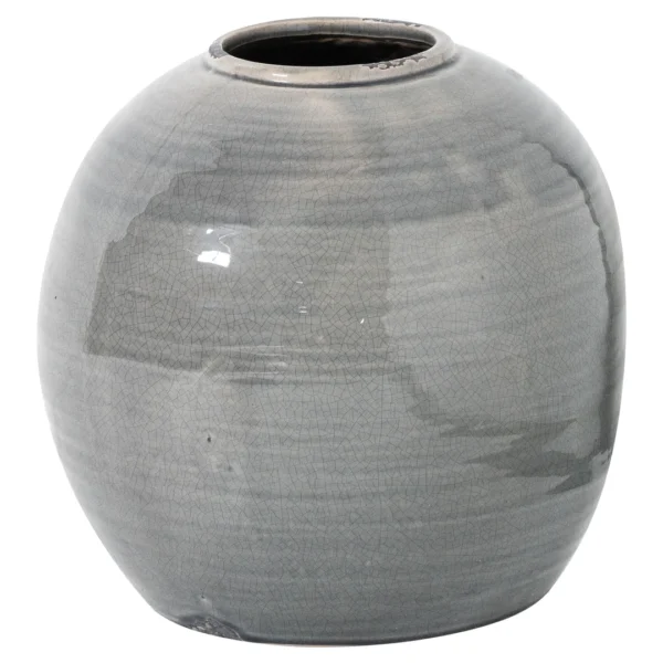 Grey Tiber Vase