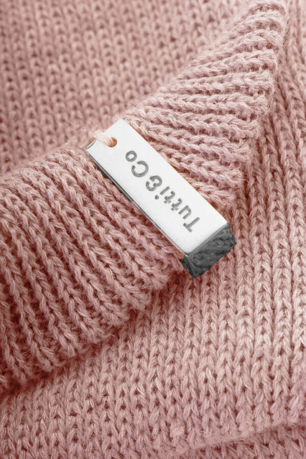 Knit Beanie - Blush - Image 2