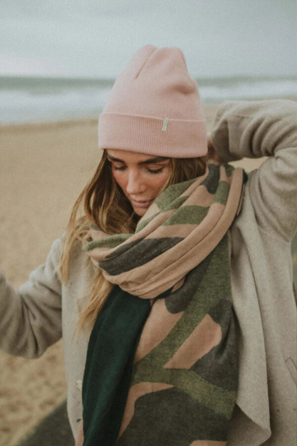 Knit Beanie - Blush - Image 3