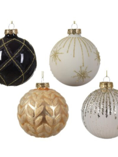 Patterned Glass Baubles