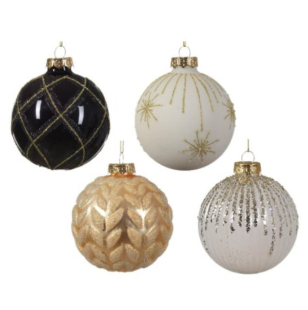 Patterned Glass Baubles