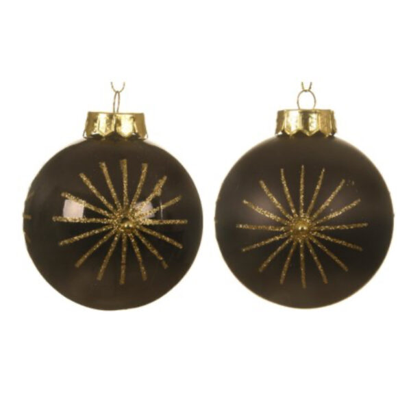 Shatterproof Glitter Snowflake Bauble
