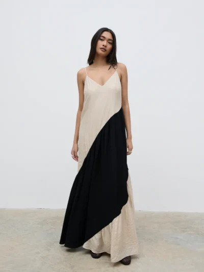 Neah Stripe Maxi Dress