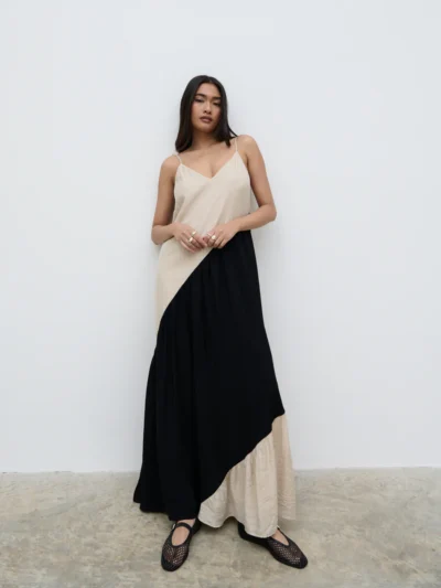 Neah Stripe Maxi Dress