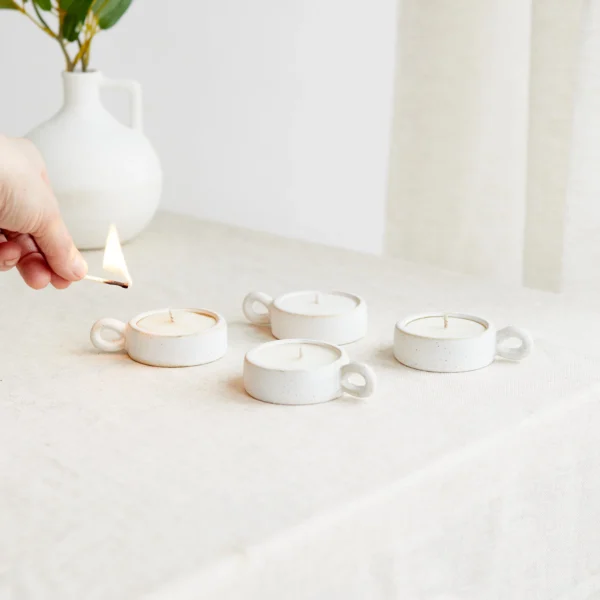 Scandi: Tea Lights (Box of 4) - Image 3