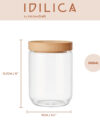 Storage Jars with Beechwood Lid - Image 4