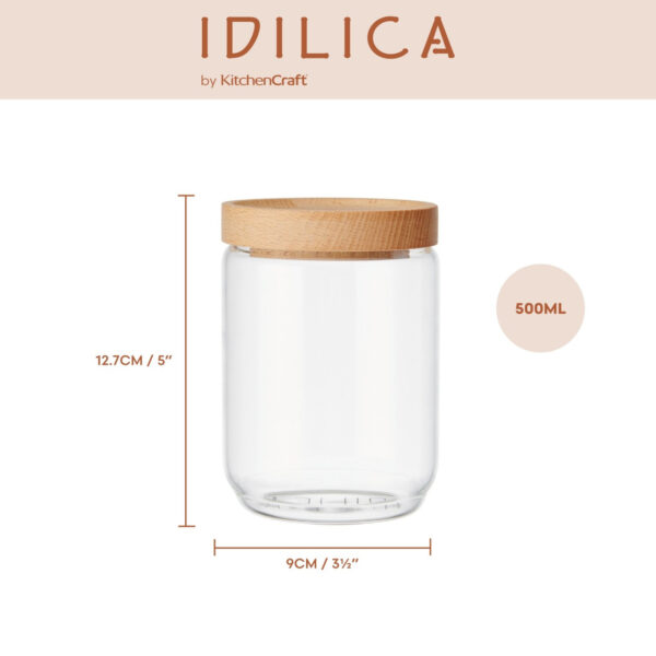 Storage Jars with Beechwood Lid - Image 4