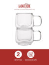 Double-Walled Espresso Glasses Set - Image 3