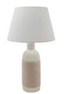 Burlap Ceramic Table Lamp