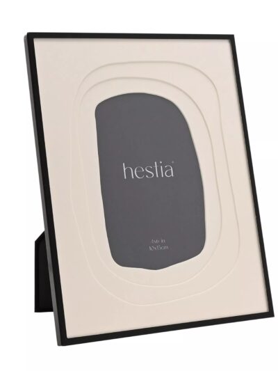 Black Photo Frame with Layered Mount