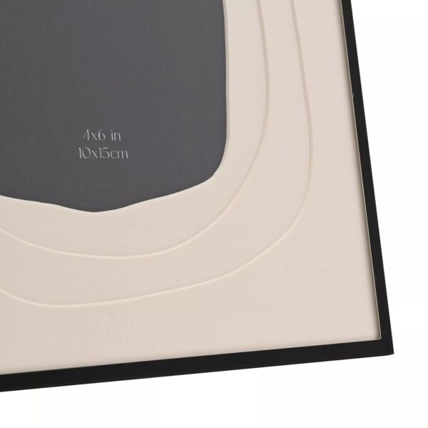 Black Photo Frame with Layered Mount - Image 3