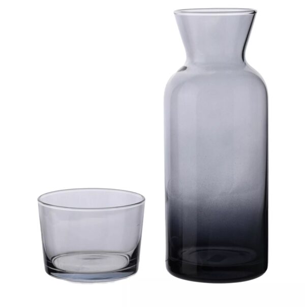 Grey Glass Lidded Carafe - Image 2