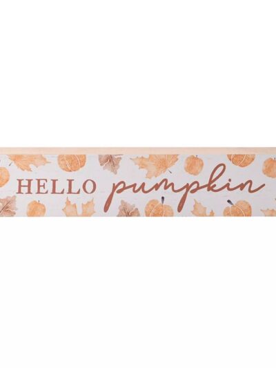 Hello Pumpkin Plaque