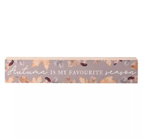 Autumn is my Favorite Season Plaque