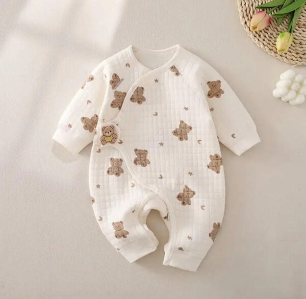 Happy Bear Wrap Baby Grow