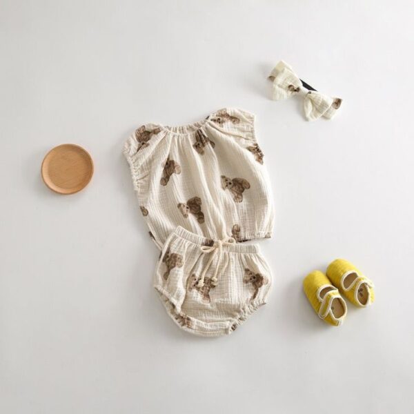 Bear 3 Piece Summer Set