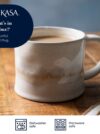 White Reactive Glaze Mug - Image 4