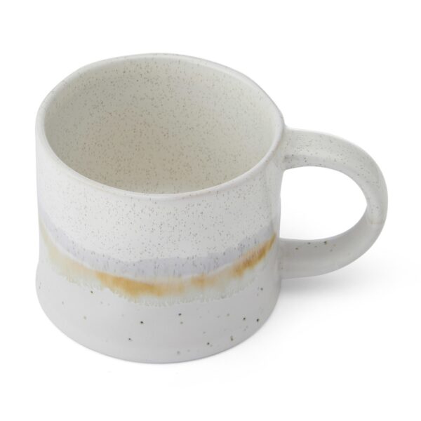 White Reactive Glaze Mug - Image 2