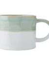 Ombre Blue and White Mug