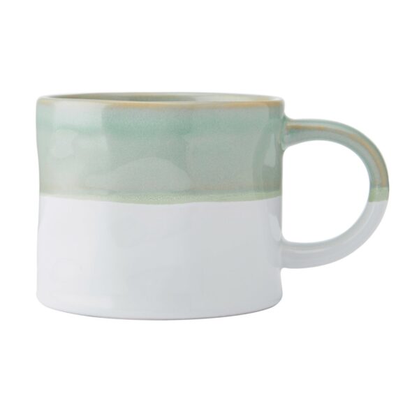 Ombre Blue and White Mug