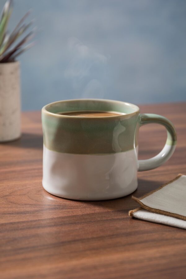 Ombre Blue and White Mug - Image 3