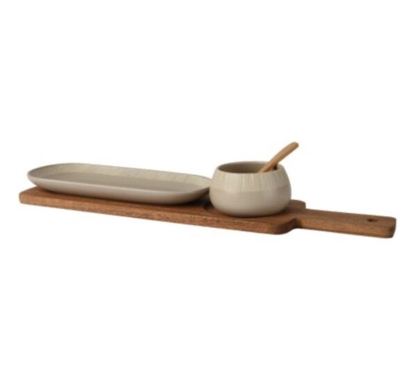 Acaciawood Tapas Set