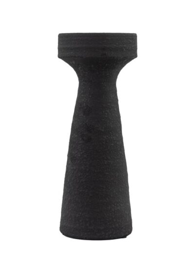 Luna Pillar Holder in Black