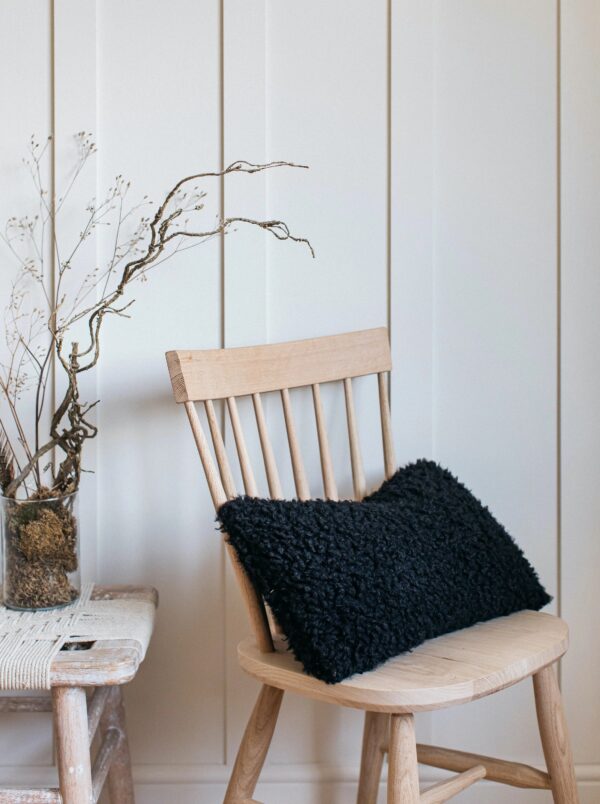 Lia Faux Sheepskin Cushion