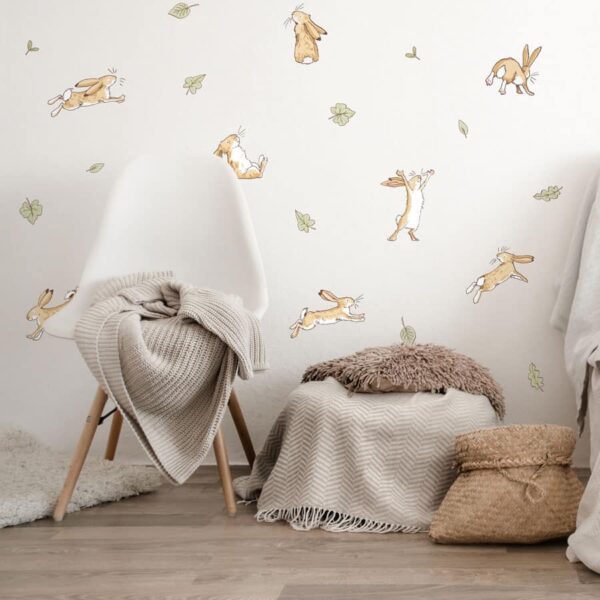 Hares & Leaves Wall Sticker Pack