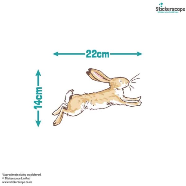 Hares & Leaves Wall Sticker Pack - Image 3