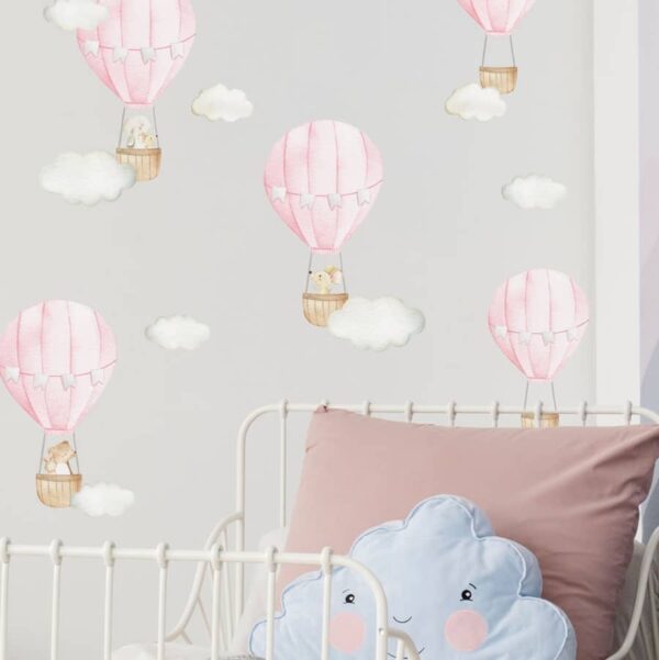 Hot Air Balloon Wall Stickers - Image 2
