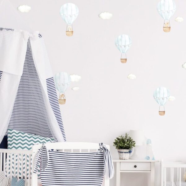Hot Air Balloon Wall Stickers