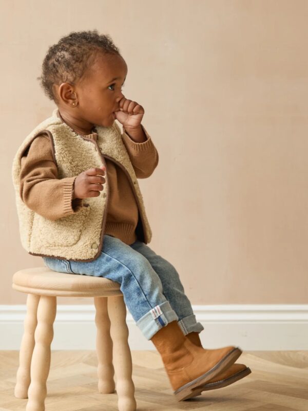 Cub Jumper in Biscuit