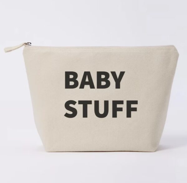 Large Natural Canvas Pouches - Image 4