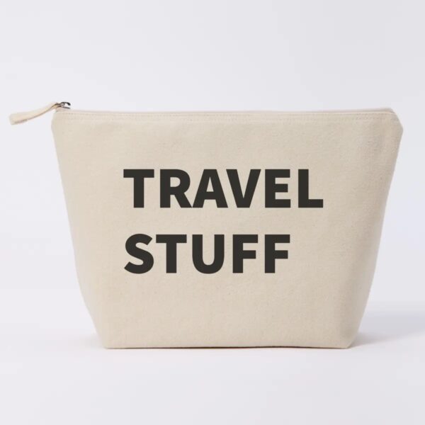 Large Natural Canvas Pouches - Image 6