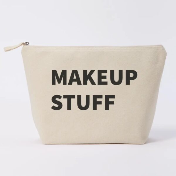 Large Natural Canvas Pouches - Image 7