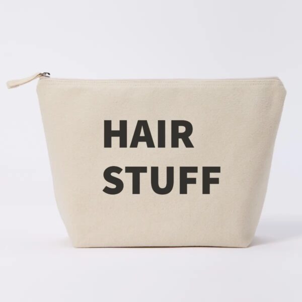 Large Natural Canvas Pouches - Image 8