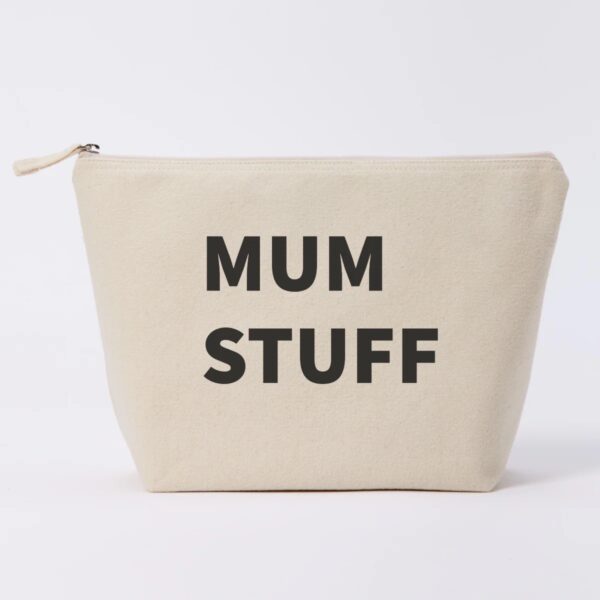 Large Natural Canvas Pouches