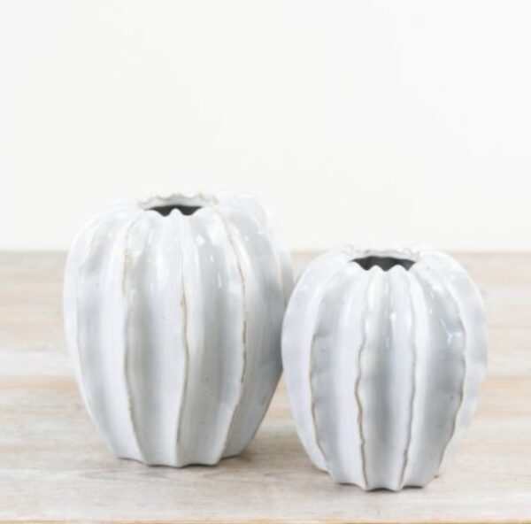 Off White Pod Vases