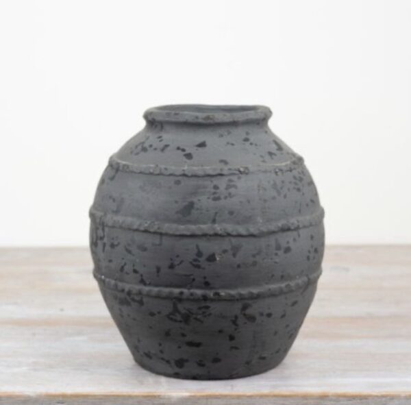 Terracotta Charcoal Vase