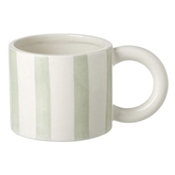 Striped Ceramic Mug