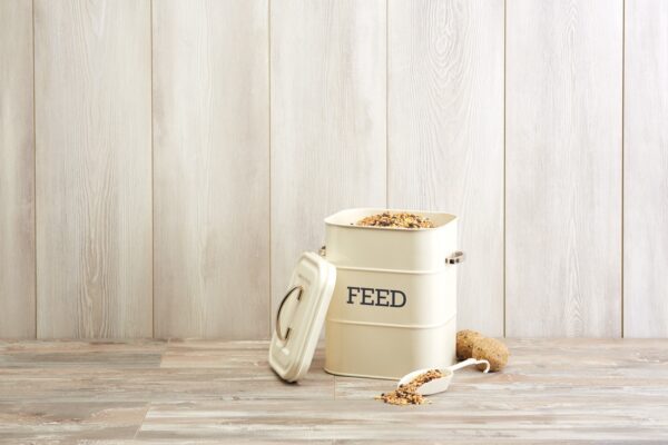 Antique Cream Feed Tin - Image 3