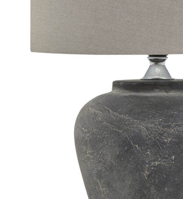 Amalfi Grey Table Lamp - Image 3