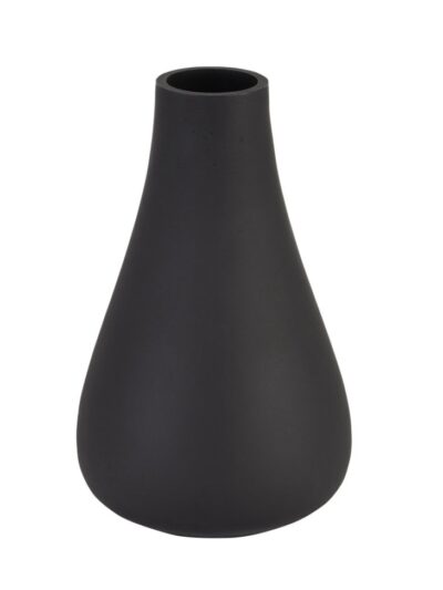 Black Tapered Glass Vases