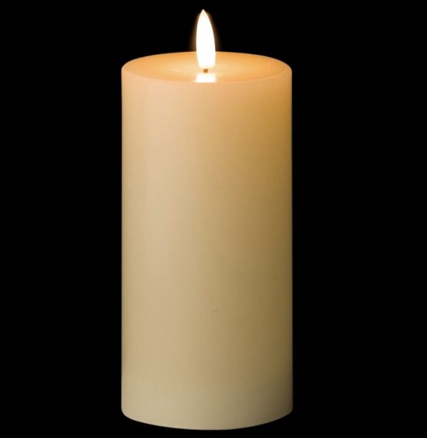 LED Cream Wax Candles - Image 6