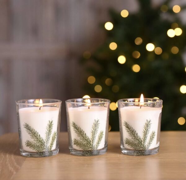 Pine Scented Candles Set - Image 2