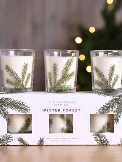 Pine Scented Candles Set