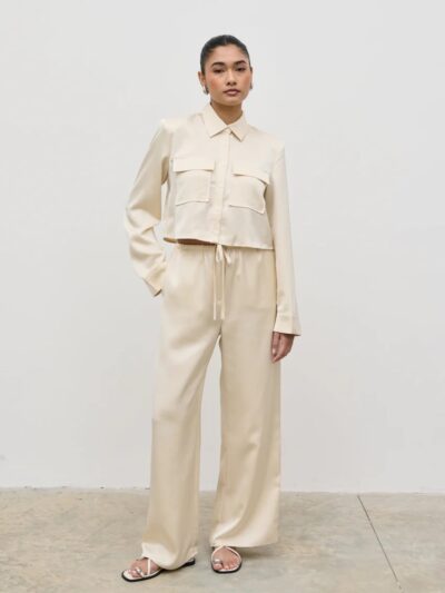 Breya Trouser in Oyster