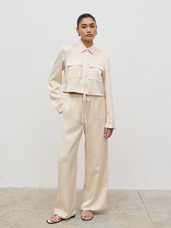 Breya Trouser in Oyster